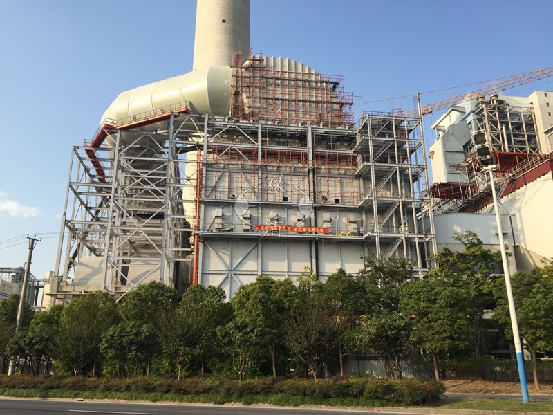 江苏常熟发电有限公司2x1000MW机组配套的湿式电除尘器