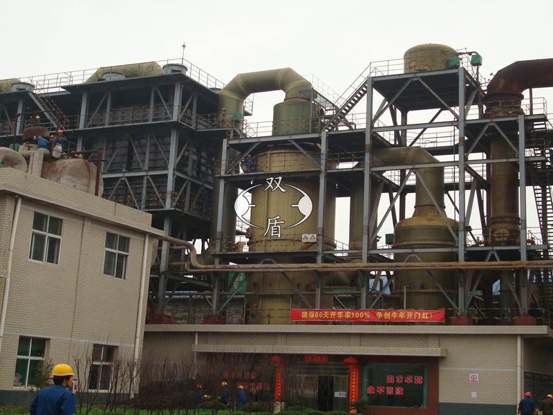 湖北祥云化工集团25万吨硫铁矿制酸年净化工段