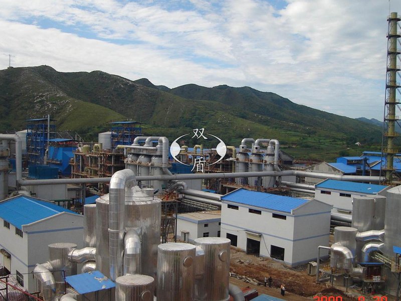 Hanzhong eighty-one high purity zinc Zinc Industry Project (54m2 boiling furnace) 100,000 tons of sulfuric acid (6 sets)